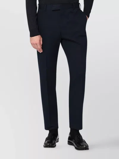 PT TORINO COTTON TROUSERS WITH BELT LOOPS AND POCKETS