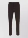 Pt Torino Cotton Trousers With Front And Back Pockets