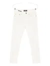 Pt Torino Cottonblend Jeans In White