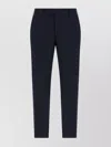 Pt Torino Dieci Trousers In Wool Blend In Blue