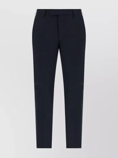 PT TORINO CREASED 'DIECI' PANTS WITH BELT LOOPS