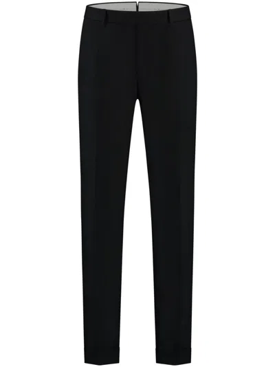 Pt Torino Creases Tailored Trousers In Blue