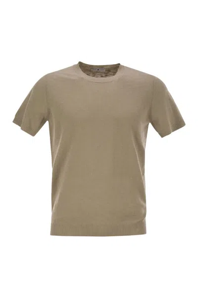 PT TORINO PT TORINO CREW-NECK SHORT-SLEEVED COTTON JERSEY
