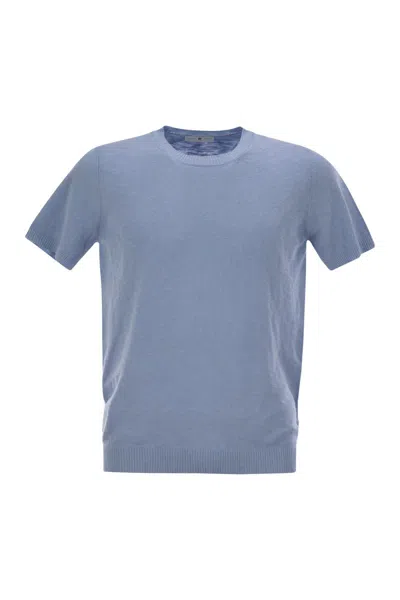 PT TORINO PT TORINO CREW-NECK SHORT-SLEEVED COTTON JERSEY