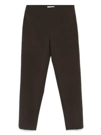 Pt Torino Cropped Trousers In 褐色