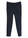 Pt Torino Pants With Pleated Pockets In Blue