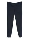 Pt Torino Pleated-cuffed Trousers In Blue