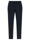 Pt Torino Dark Blue Dieci Pants In Black