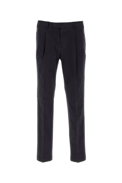 PT TORINO DARK BLUE STRETCH COTTON PANT