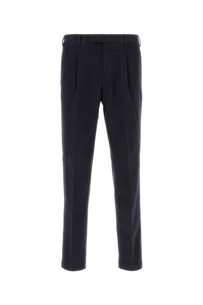 PT TORINO PT TORINO DARK BLUE STRETCH COTTON PANT