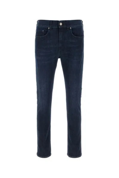 Pt Torino Dark Blue Stretch Denim Jeans