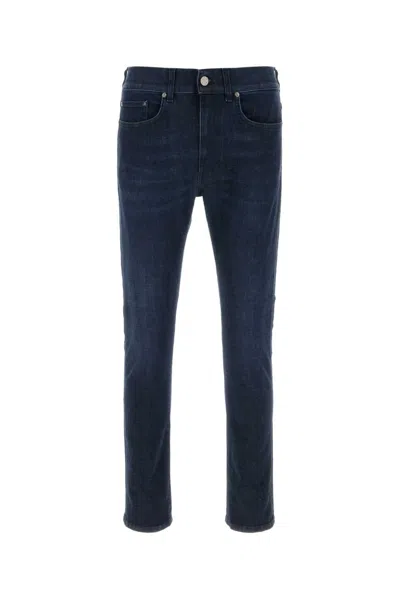 Pt Torino Stretch Denim Jeans Five Pocket Design Beltloops In Blue