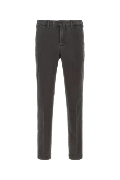Pt Torino Stretch Cotton Slim Fit Mid Rise Jeans In Black