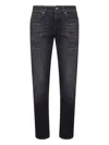 Pt Torino Reggae Slim-fit Jeans In Black