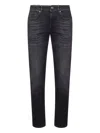 Pt Torino Reggae Slim-fit Jeans In Black