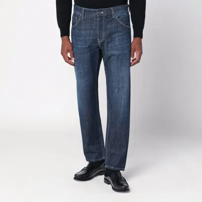 PT TORINO DENIM REBEL DARK WASHED BLUE JEANS