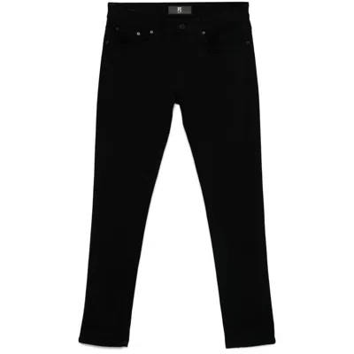 Pt Torino Denim Skinny Jeans In Black