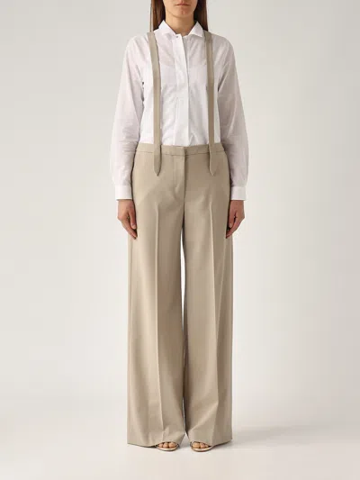 Pt Torino Diana Sp Trousers In Nude