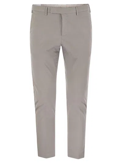 PT TORINO DIECI - STRETCH COTTON TROUSERS