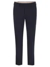 Pt Torino Virgin Wool Tailored Trousers In Blue