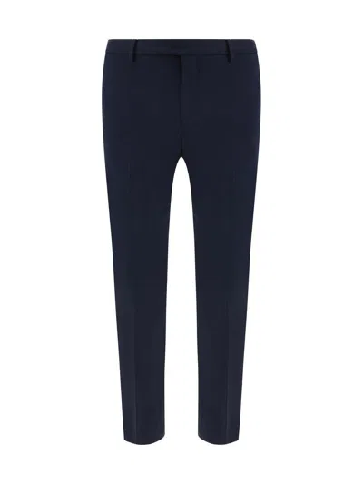 Pt Torino Dieci Welt-pocket Trousers In Black