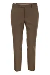 Pt Torino Dieci Brown Trousers In Brown