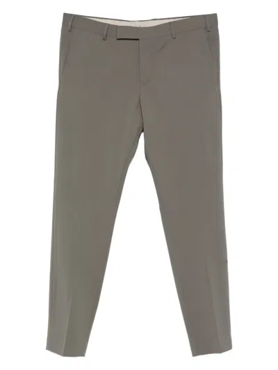 Pt Torino Dieci Chino Trousers In Gray