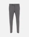 Pt Torino Flannel Trousers In Grey