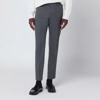 Pt Torino Trousers With Side And Back Pockets In Gray