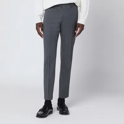 Pt Torino Dieci Grey Trousers In Gray