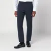 Pt Torino Dieci Navy Blue Trousers In Blue