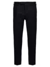 Pt Torino Rebel Corduroy Tapered Trousers In Blue