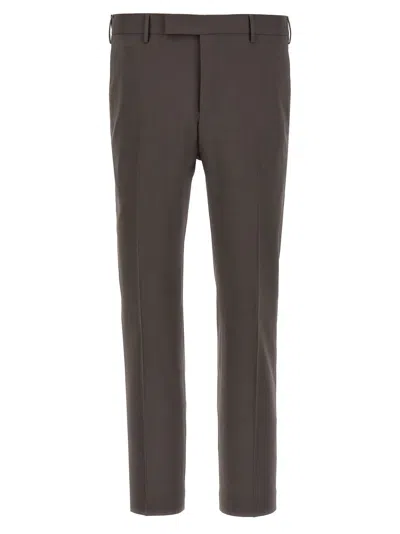 Pt Torino Dieci Pants In Gray