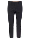 Pt Torino Virgin Wool Tailored Trousers In Blue
