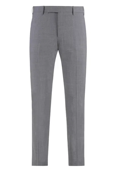 PT TORINO PT TORINO DIECI STRETCH WOOL TROUSERS