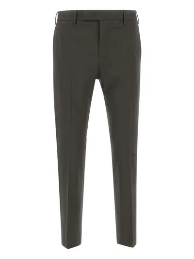 Pt Torino Belt Loop Casual Pants In Brown