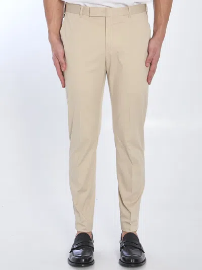 Pt Torino Dieci Trousers In Beige