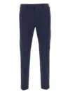 Pt Torino Belt Loop Casual Pants In Blue