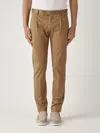 Pt Torino Dieci Trousers In Cammello