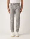 Pt Torino Pantalone Lana Stretch Ten Trousers In Gray