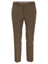 Pt Torino Dieci Brown Trousers