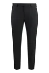 Pt Torino Man Pants Midnight Blue Size 34 Virgin Wool In Black