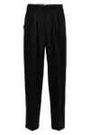 Pt Torino Tailored Pleated Trousers With Pockets In Black