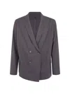 Pt Torino Double-breasted Blazer In Multi