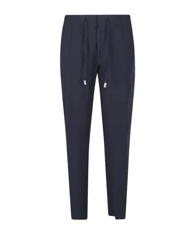 Pt Torino Drawstring-fastening Trousers In Blue