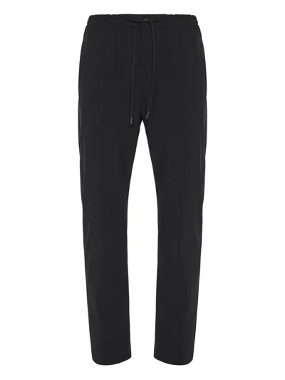Pt Torino Drawstring Trousers In Black
