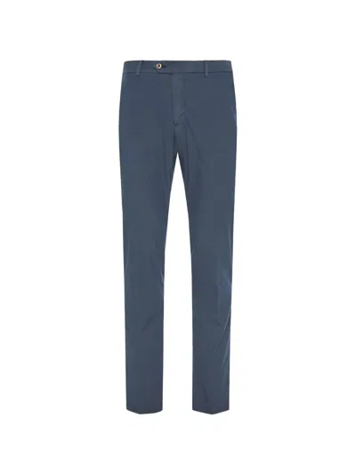 Pt Torino Drawstring Trousers In Blue