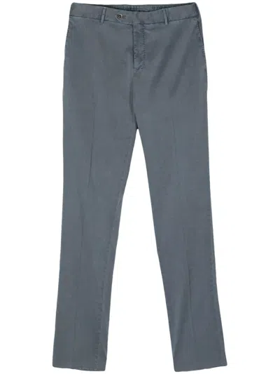 Pt Torino Drawstring-waist Tapered Trousers In Blue