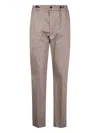 Pt Torino Drawstring-waist Trousers In Brown