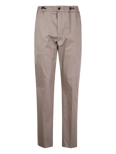 Pt Torino Drawstring-waist Trousers In Beige